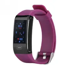 Модные Водонепроницаемый смарт-браслет сердечного ритма и крови Давление монитор отслеживания Браслет активности