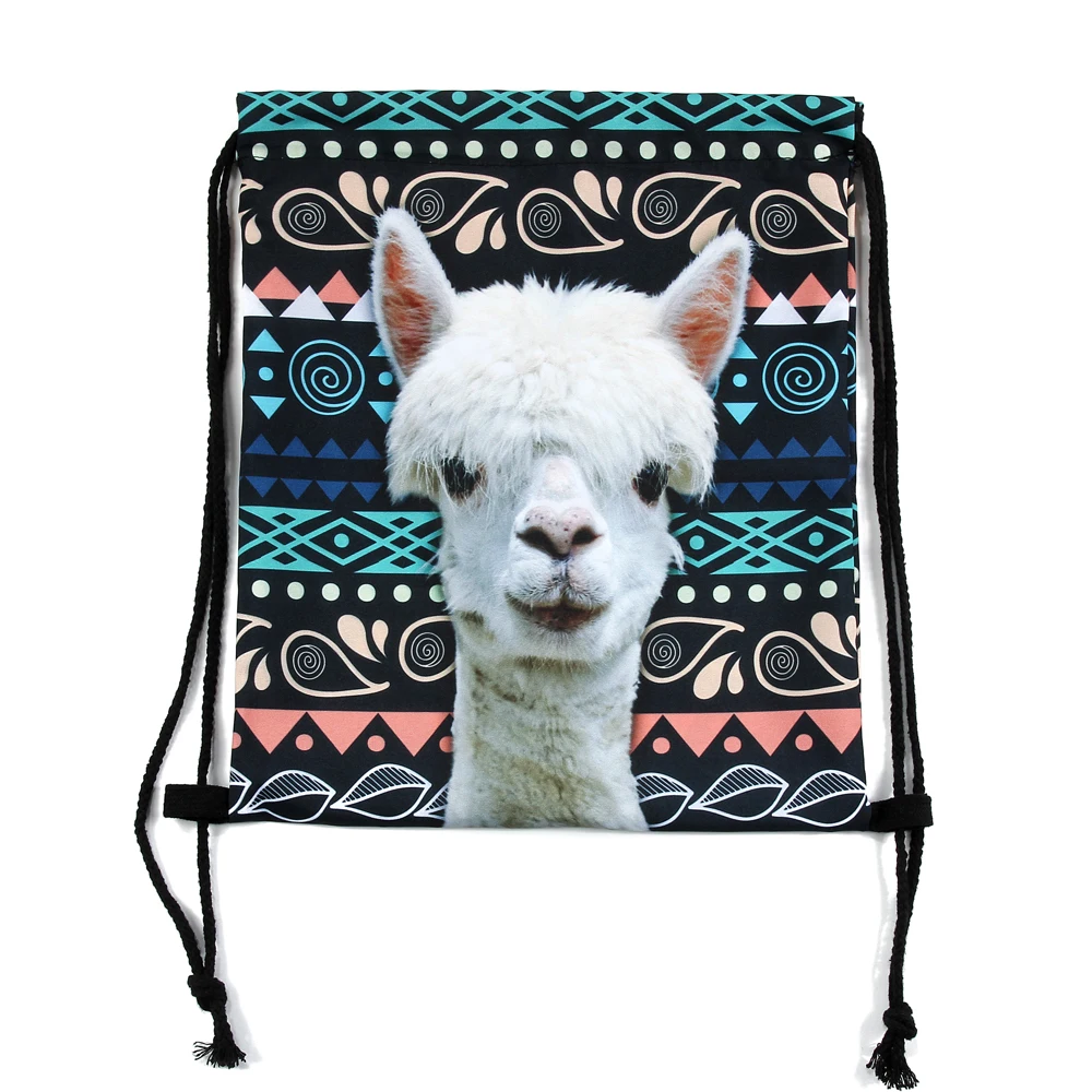 2016 new fashion Women Backpack 3D printing travel softback women llama aztec drawstring bag mens backpacks Girls Backpack 2016 new fashion Women Backpack 3D printing travel softback women llama aztec drawstring bag mens backpacks Girls Backpack