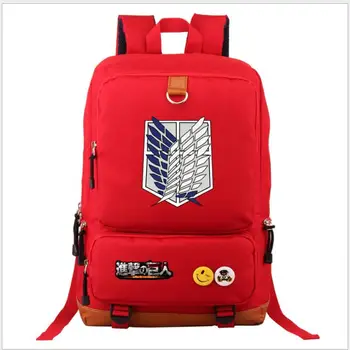 

Anime Attack On Titan Backpack for Teenager Laptop Bag Men and Women Travel Shoulder Bag Computer Bag Student School Bags