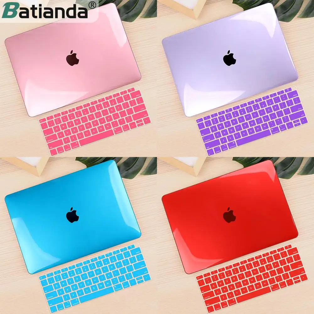 

Crystal Hard Case Cover for 2016 Newest MacBook Pro Retina 13 15 Inch A1706/A1708/A1707 with/without Touch Bar + Keyboard Cover