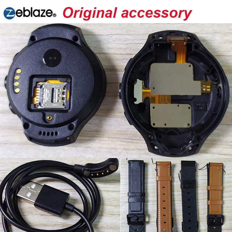 Zeblaze оригинальный аксессуар zeblaze thor 4 dual pro кабель для зарядки ремешок часов задняя