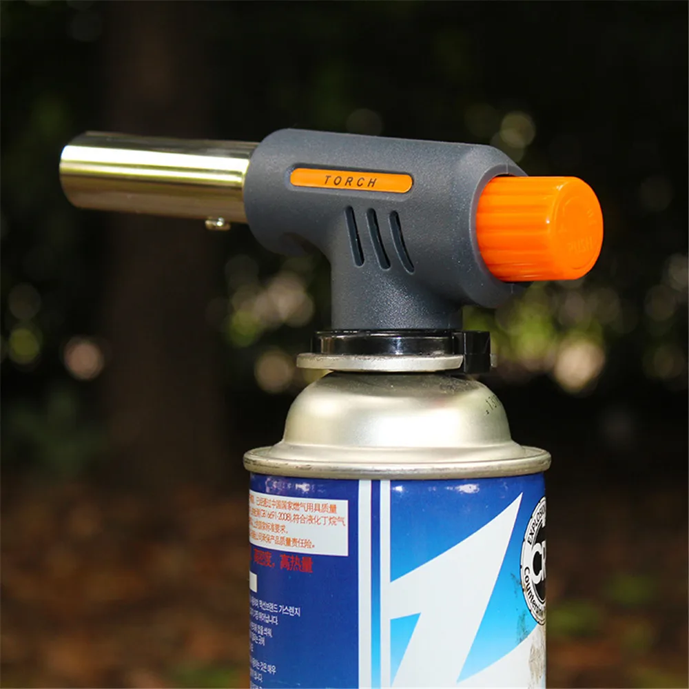 Camping Equipment Cassette spray gun igniter baking flamethrow torch flame home spray gun blowtorch gun ignition artifact