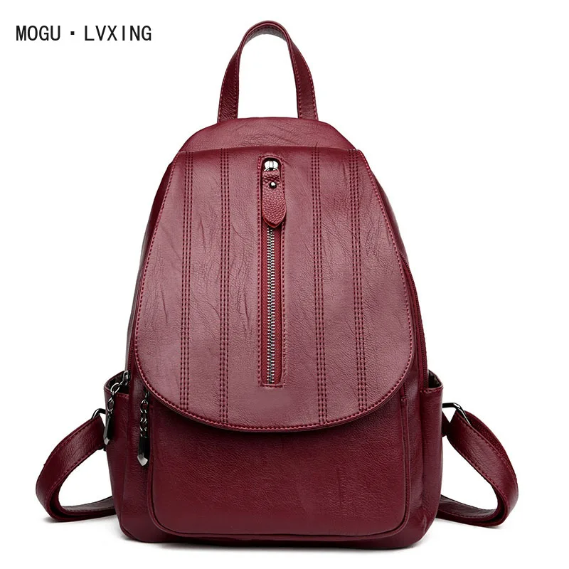 

Backpack Women Leather Female Backpacks Teenager School Bags Mochila Feminina Rucksack Mochilas Mujer 2018