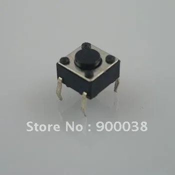 

Tact Switch DIP 6x6x3.8mm through hole 4 pins lifetime 100000 times tactile light push button switches