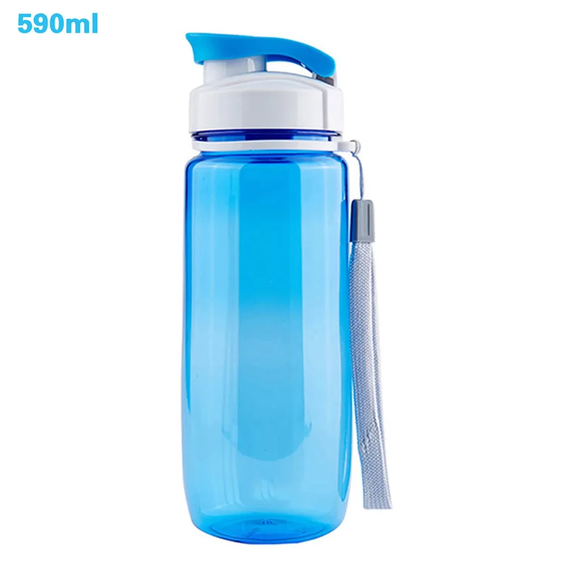 590 мл 560 мл Спортивная бутылка для воды портативная герметичная для спортзала космический велосипед Пешие прогулки пластиковая бутылка для