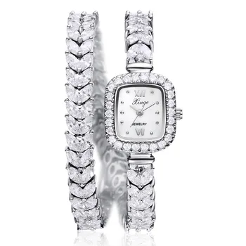 

Aimecor quartz wristwatch Women's Newly Designed Women Casual Simple Quartz Analog Watch Band Wrist Watches Y1130*