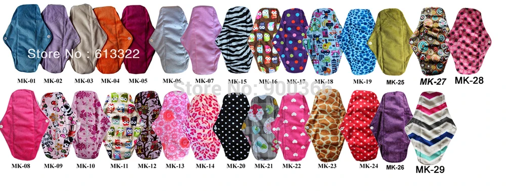 Новый Дизайн Minky женственный Pad моющийся многоразовые тканевые гигиенические менструального pad бамбук Мама Ткань