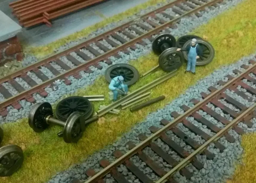 Аналоговый сварочный светодиодный шлейф ho Scale модель 1/87 года со строительным