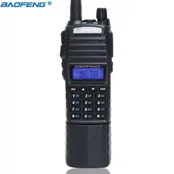 Baofeng UV-82 двухканальные рации 3800 мАч батарея UV 82 портативный двухстороннее радио двойной PTT Любительское радио, Си-Би радиосвязь станции УКВ