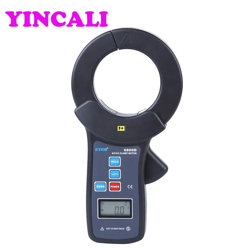 

High Accuracy AC/DC Clamp Current Meter ETCR6800D Current Meter Online monitoring of current Can memory 99 sets Data