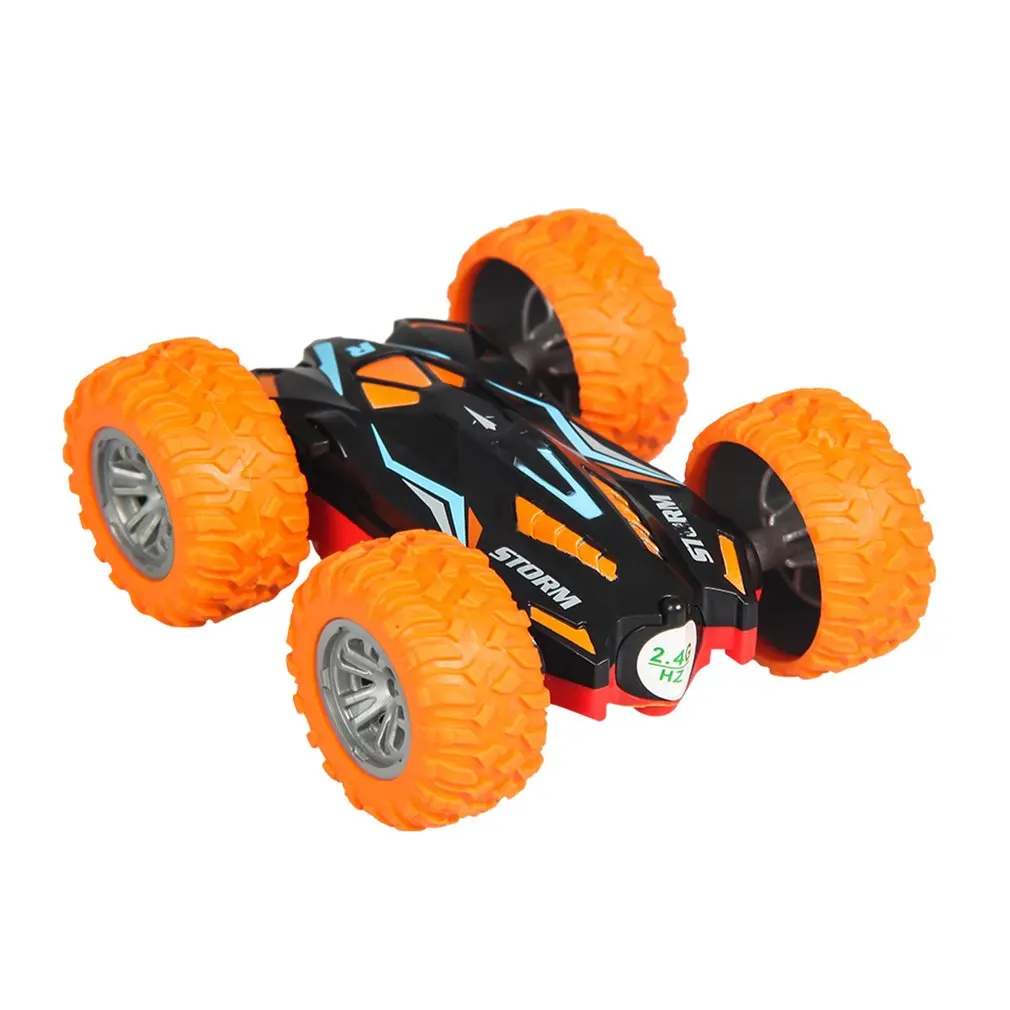 Create Toys 8031 1/48 RC Stunt Car 2,4G двухсторонний Флип 360 Вращение Внедорожный гоночный автомобиль для детей подарок багги автомобиль