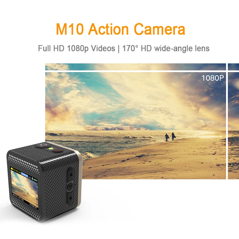 Оригинальная Спортивная Экшн камера SJCAM M10 Full HD 1080P погружение на 30 м под воду