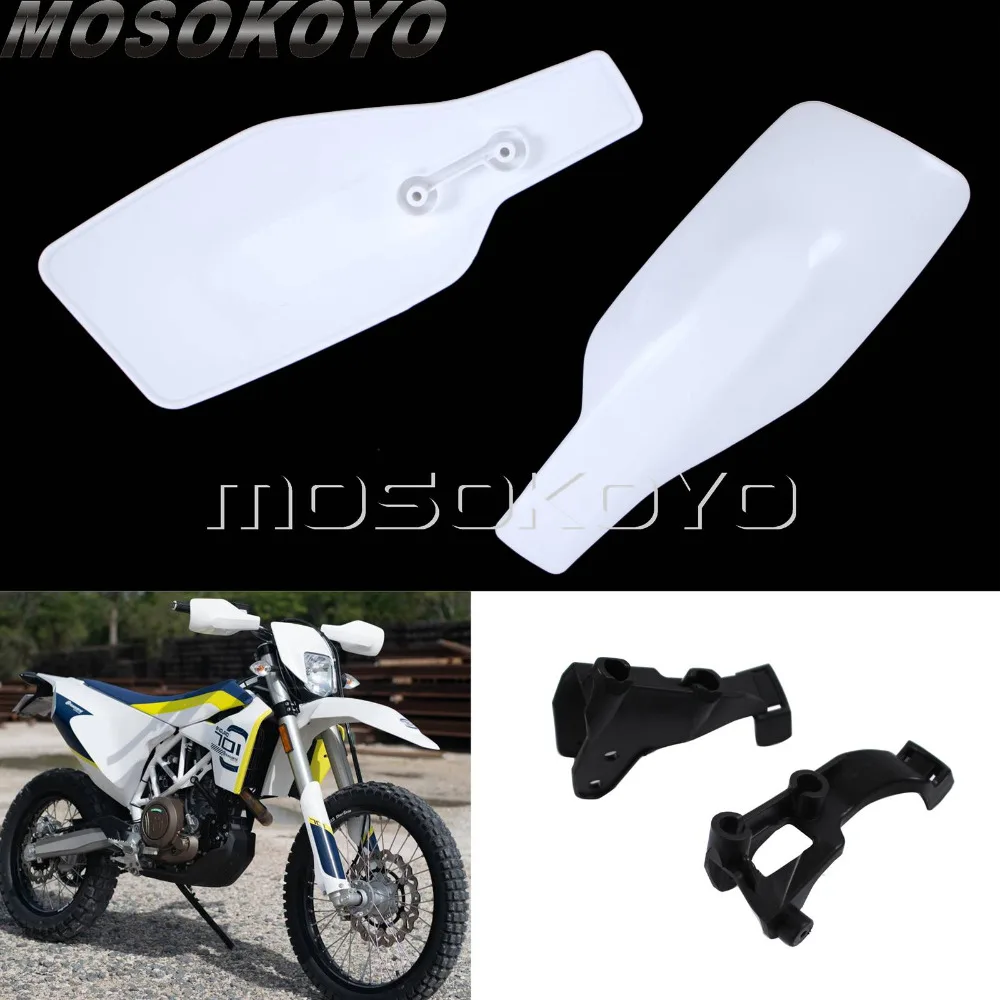 

White Motocross Dirt Bike Handguard for Husqvarna FC TC FE TE FX TX 125 250 300 350 450 501 Enduro Hand Guard Protector