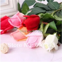 Высокое качество реальные на ощупь розы бутон латекс искусственный цветок, украшения дома реалистичные розы, Свадебный букет невесты, 30 шт