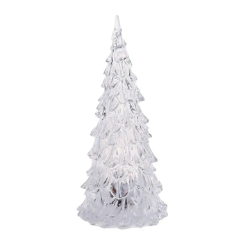 

Romantic Christmas Tree Shape 7-Color Changing Flickering LED Light