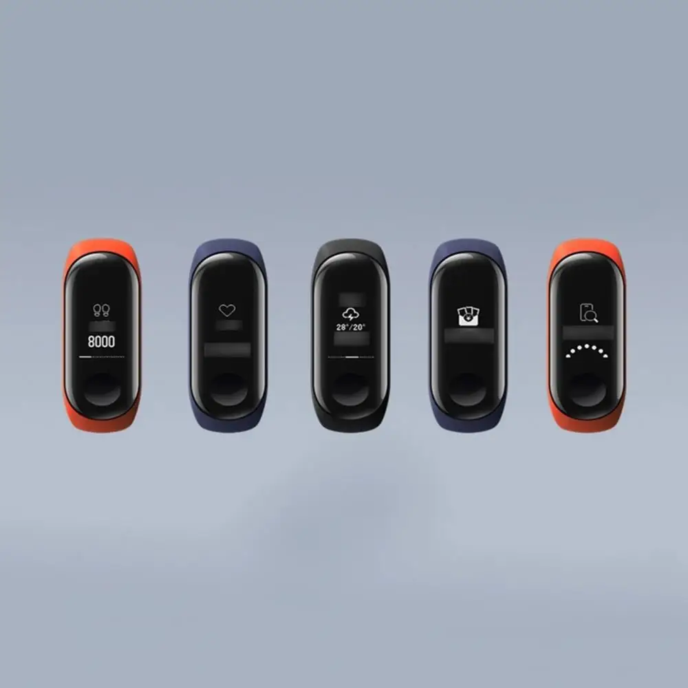 In Stock Xiaomi Mi Band 3 Smart Wristband fitness tracker Bracelet 0.78'' OLED Display Touchpad Bluetooth 4.2 For Android IOS