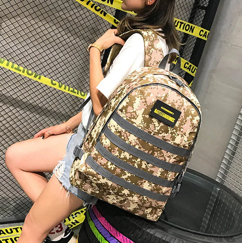 Men PUBG Backpack Multifunction Waterproof Teenage School USB Charging Backpacks Women Travel Level 3 Bag Boys Mochila BP0247 (3)