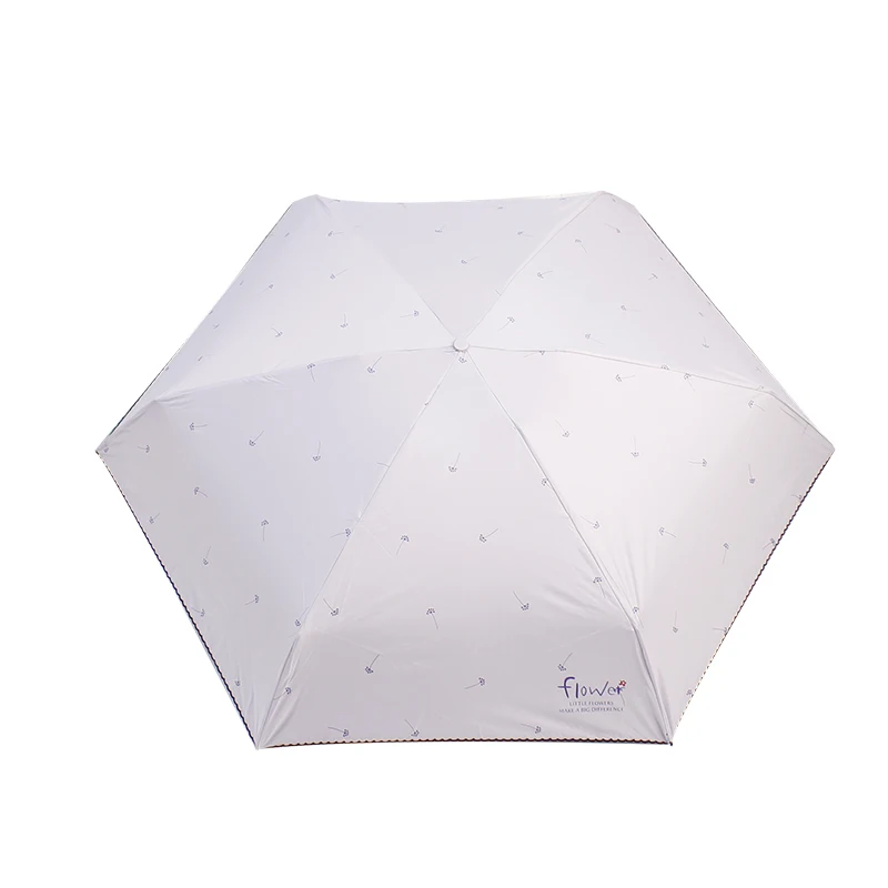 14.Umbrella Rain Women Folding Umbrellas Female Sunny Parasol Lovely Mini Pocket Umbrella Girls Travel Waterproof