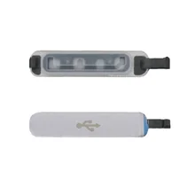 1 шт USB Зарядное устройство Док-станция зарядный порт крышка для samsung Galaxy S5 G900 G900F зарядный порт Пылезащитная заглушка Замена Серебряный цвет