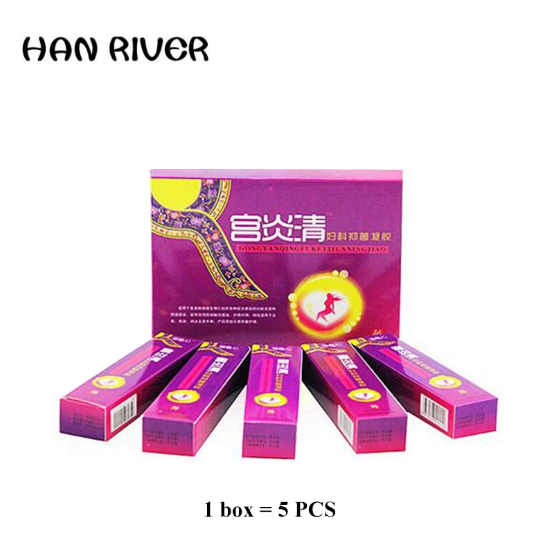

1box/5Pcs Gynecological gels female private parts health care gynecological detoxification maintenance nourishing equipment
