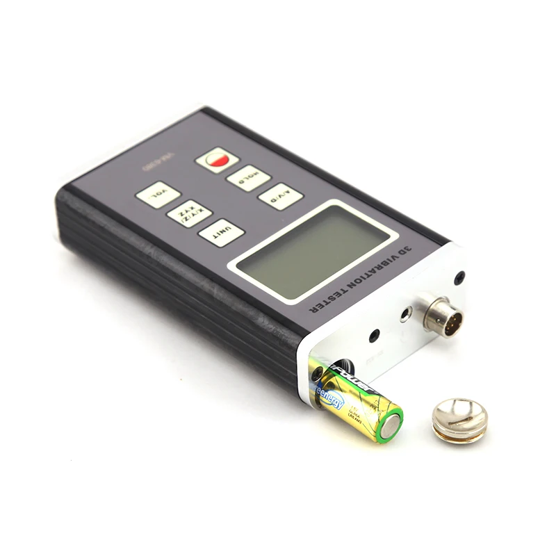 Landtek VM6380 цифровой измеритель вибраций 3 оси пьезоэлектрический акселерометр