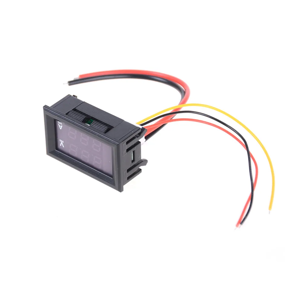 1PC Mini 0.28"DC 100V 10A Panel Amp Volt Voltage Current