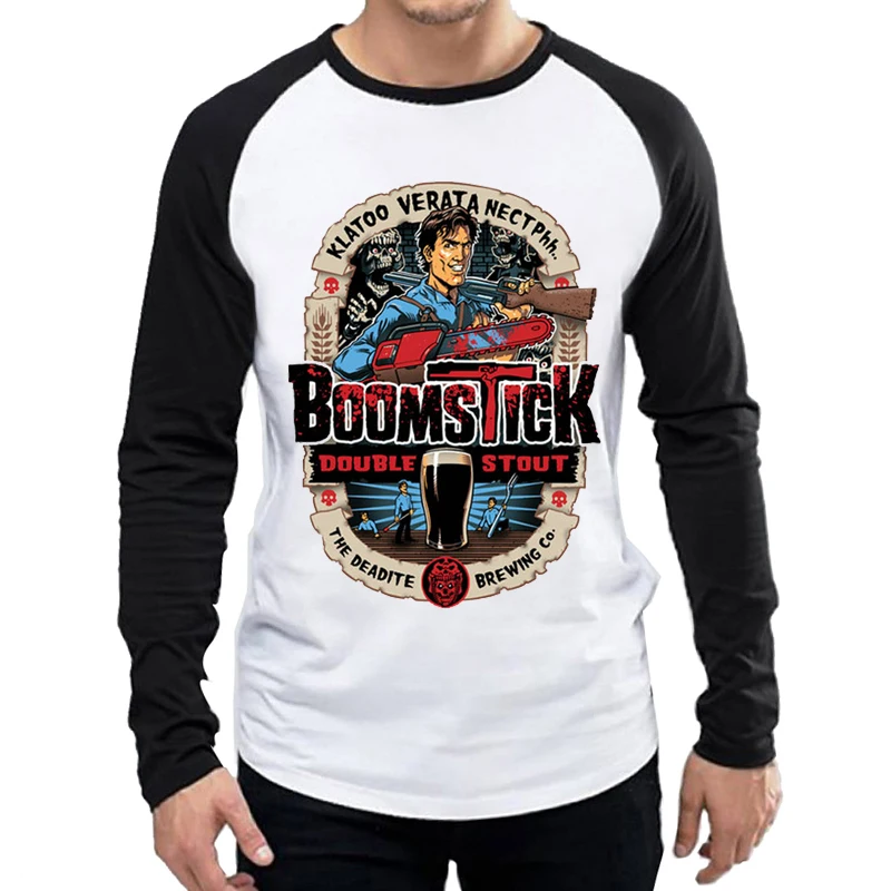 evil dead baseball shirt