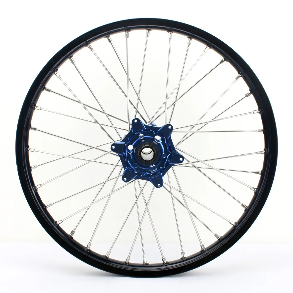 Передний обод колеса BIKINGBOY 1 6*21 &quotMX 36 спиц для KTM EXC 125 03 16 SX 150 XC 2013 2014 200 250 15 SX250