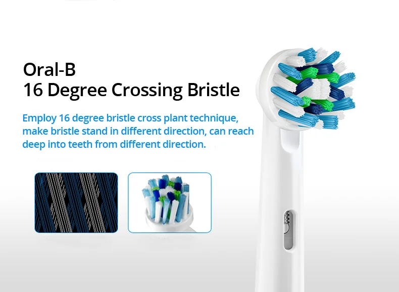 Cabeça de reposição para escovas de dente