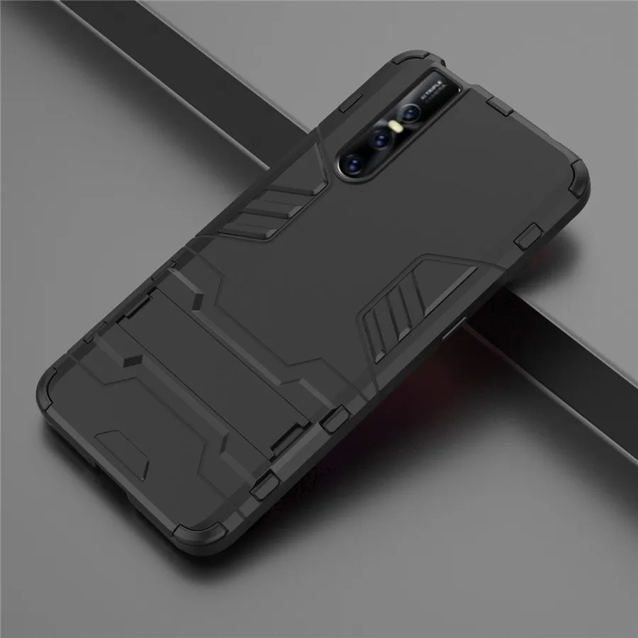 Противоударная гибридная Силиконовая задняя крышка из ТПУ для Vivo X27 V11 V15 Pro Y91 Y95 Y97