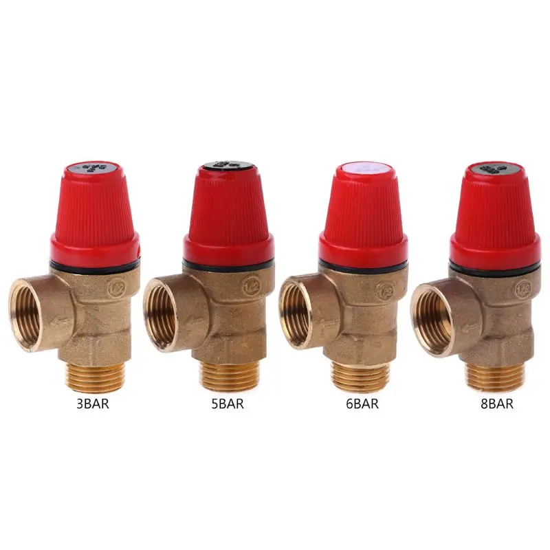 

Brass Safety Valve Drain Relief Swithch For Solar Water Heater Inner&Outer Wire