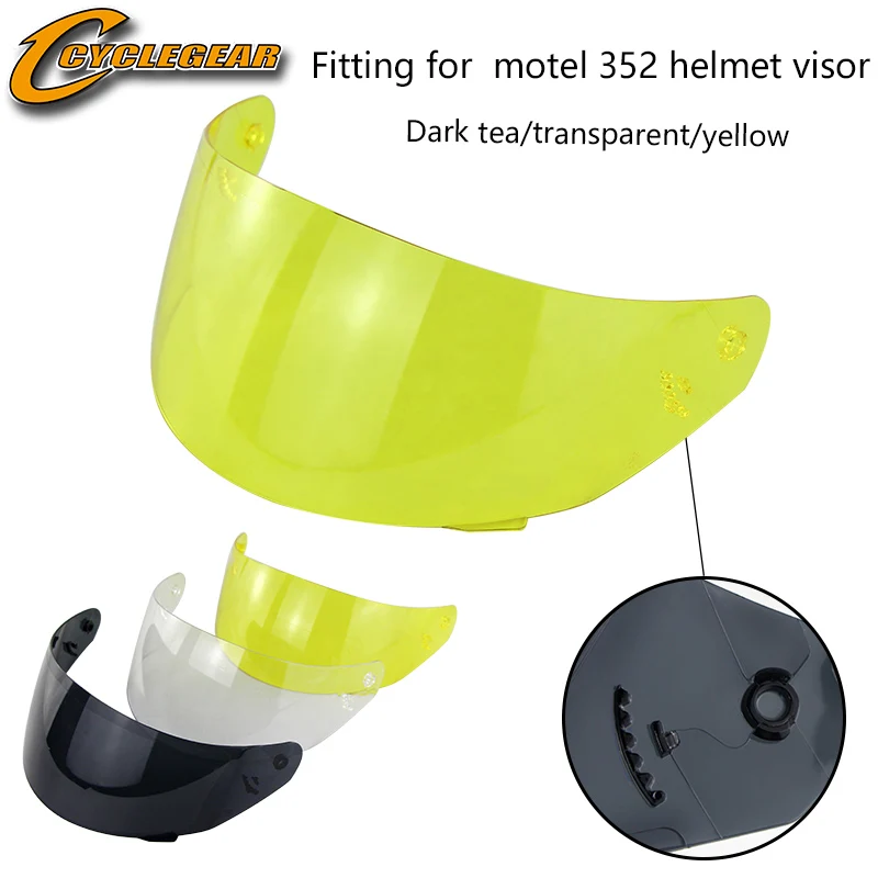 

1 pc Ls2 352&369&384&351 Motorcycle Helmet Visor fit for casque casco Shield