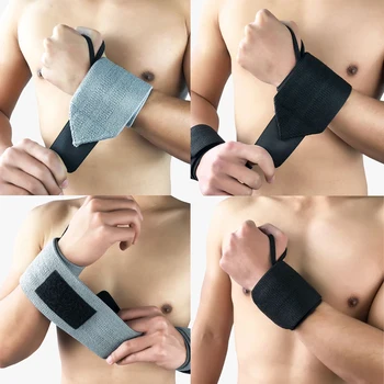 

Basketball Weightlifting Wrist Protective Gear Sports Wristband Bandage 1 Piece LFSPR0076