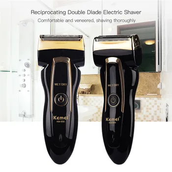 

2 Blades Reciprocating Electric Shaving Razor Rechargeable Shaver Strong Power Beard Trimmer Precision Mustache Cutter Shaver 31