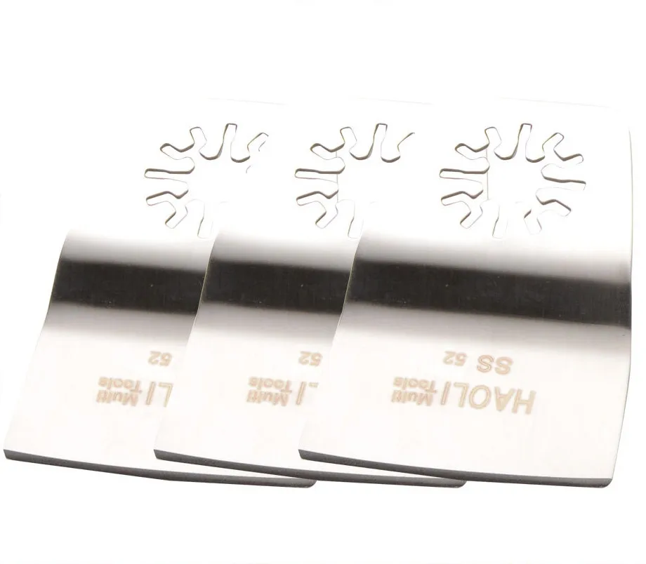 

3 pcs Fixed Scraper for oscillating power tools as TCH FEIN DREMEL multimaster etc, best for cutting and good for decorating