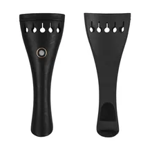 Скрипка хвостовик черное дерево особый дизайн для детей в возрасте от 5 строка/6-ой скрипки фитинги оркестровые аксессуары струны