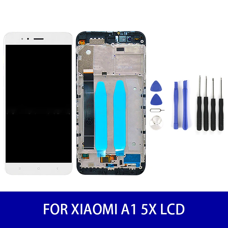 

For Xiaomi A1 5X Lcd High Brightness Display Touch Screen Panel Digitizer Assembly Screen Replacement Parts