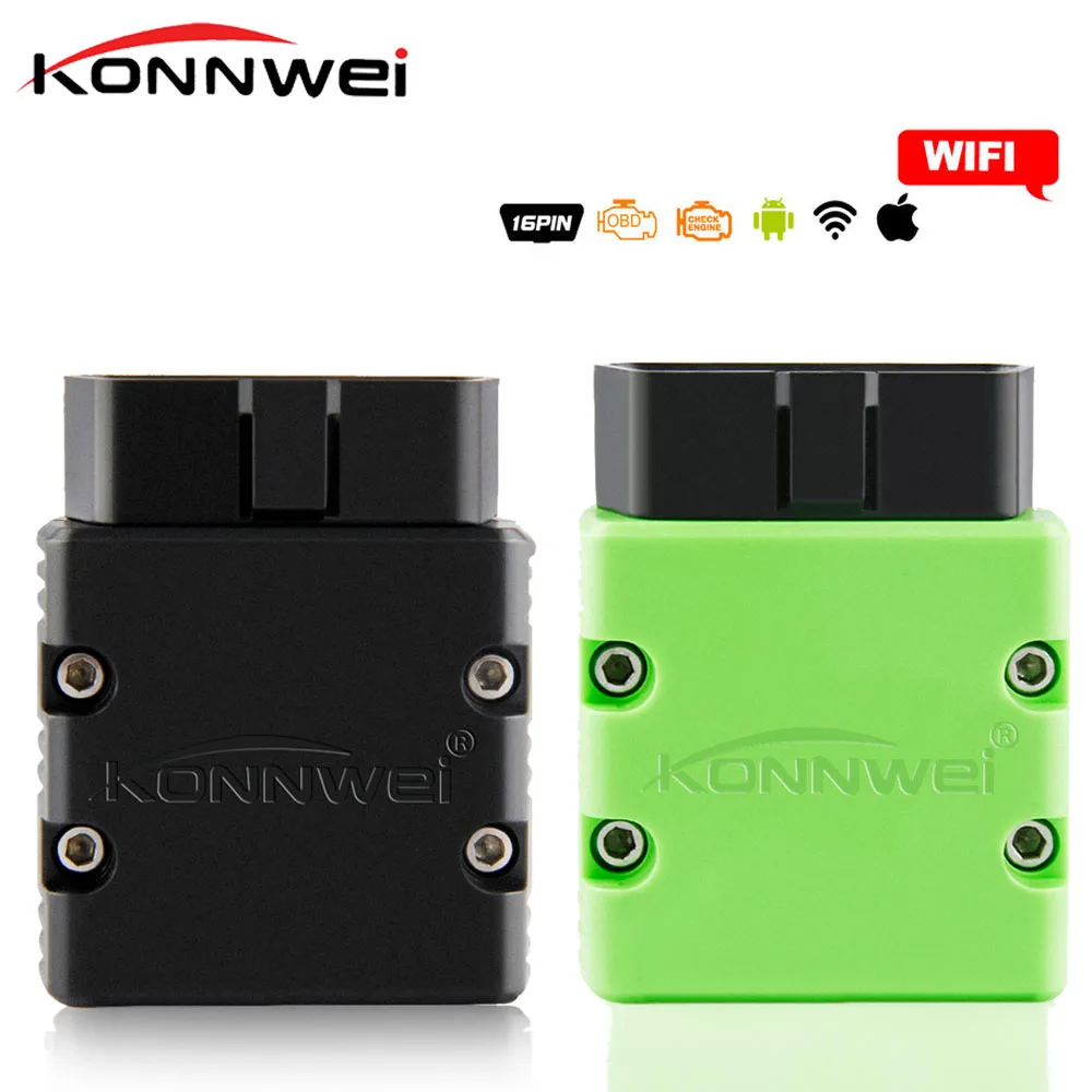 KONNWEI ELM327 WIFI V1 5 PIC25K80 KW902 Autoscanner ELM 327 WIFI Support IOS for iPhone iPad