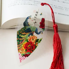 Античная китайская живопись Вышивка крестом вены закладки