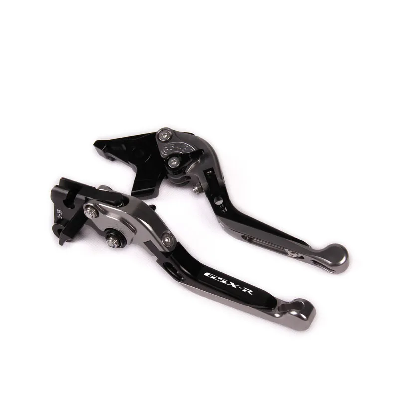 Для SUZUKI GSXR 600/750 2006 2010 GSXR1000 2005 синий и серебристый CNC алюминиевый складной