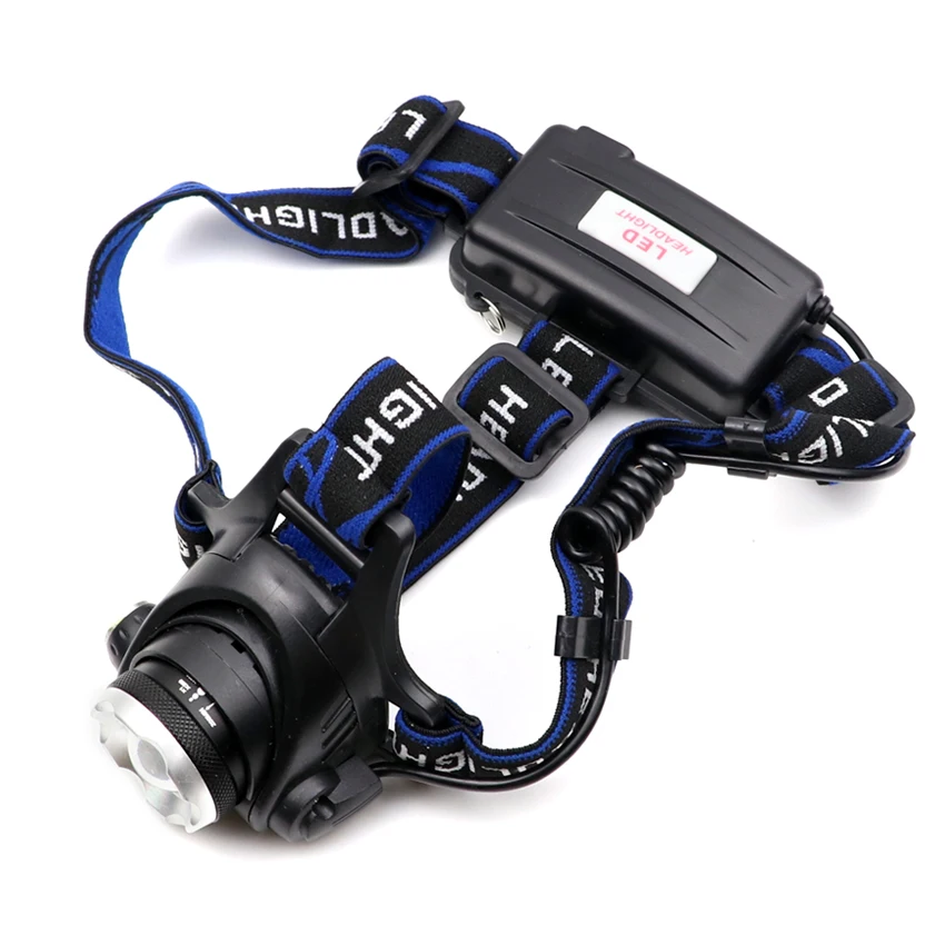 

Outdoor XML L2 T6 LED zoom Headlamp 18650 Zoomable head light lamp torch flashlight Lanterna for fishing hunting camping cycling