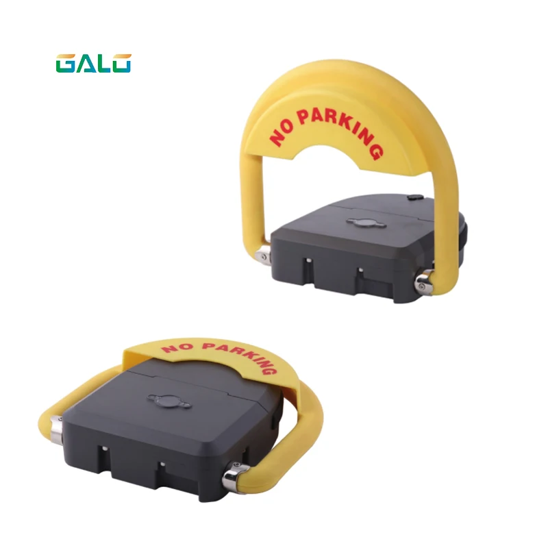 

Remote control automatic parking barrier with a height