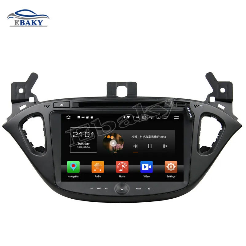 Excellent NaviTopia 8inch 4GB RAM 64GB ROM Octa Core Android 9.0 Car DVD Radio for OPEL CORSA 2015 with GPS/wifi/Bluetooth 15