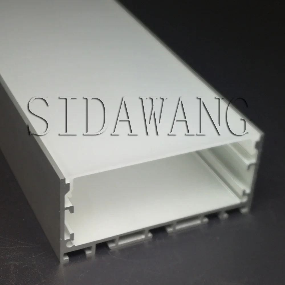 

10set(20m) 2m/set Commercial linear profile 3 inches pendant light Aluminium LED profile with flange SDW162