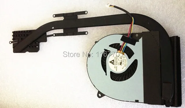 Оригинальный ноутбук/Тетрадь радиатор охлаждения процессора радиатора/вентилятор для Asus U47 U47V U47VC 13GNF01AM010-1 13N0-MSA0201 KDB0705HB-BK1R
