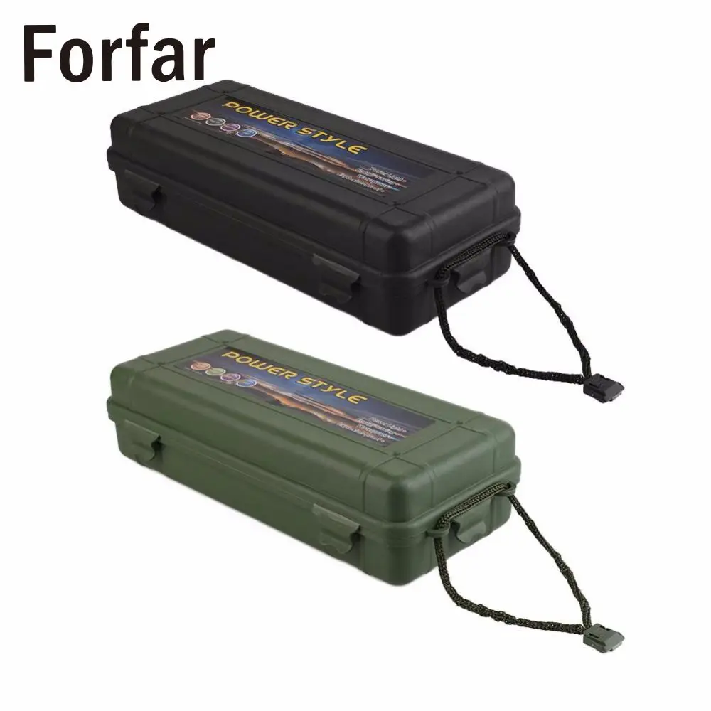

new and hot 27 * 12 * 7cm Flashlight Torch Light Container Hard Storage Case Portable Carry Empty Box Outdoor Camping Tools Kit