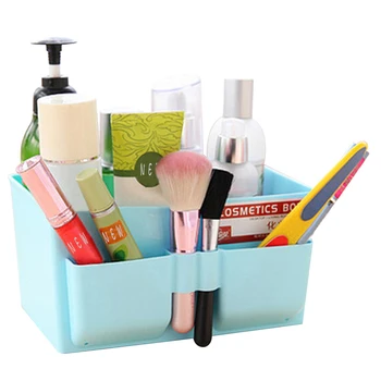 

New Fashion Candy Color Jewelry Storage Plastic Boxes Useful Bijoux Carrying Case 2 Color Available