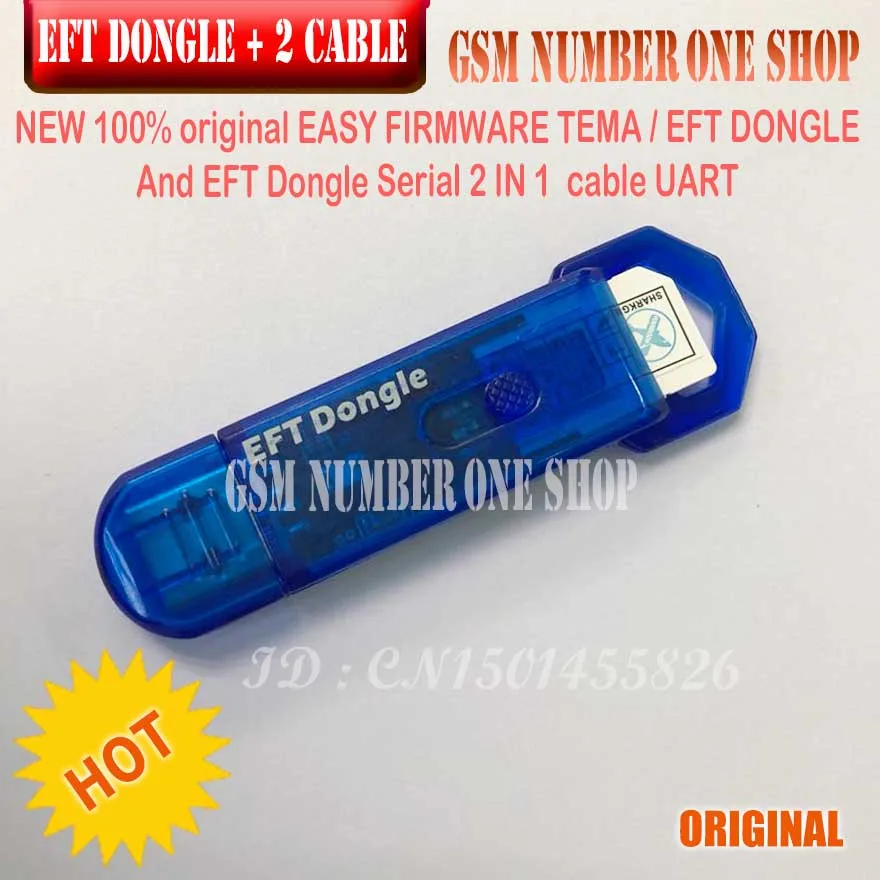 EFT DONGLE + 2 IN 1 CABLE SET -B