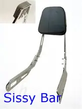 motorcycle parts Flame Backrest Sissy Bar Leather Pad for Honda VTX 1300N R S T 1800N