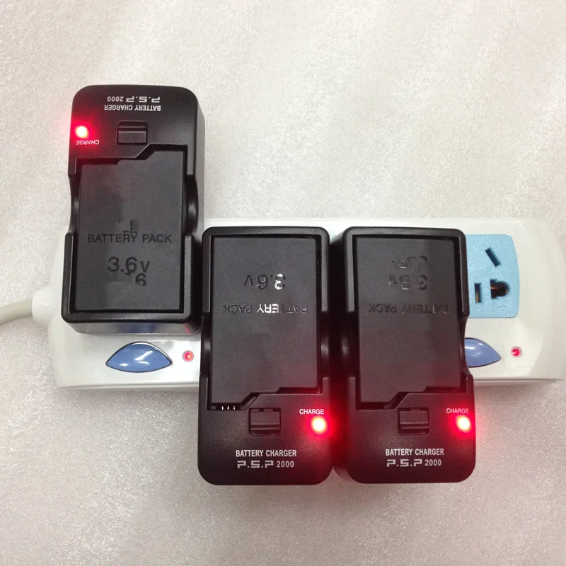 

3.6V 1800/3600mAh Rechargeable Replacement Backup Battery Pack for PSP1000 PlayStation Portable Optional Charger Dock US Plug